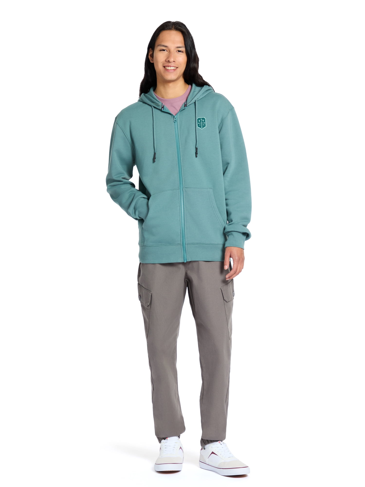 Airwalk Men's & Big Men's Zip Up Hoodie Sweatshirt, Sizes XS-4XL