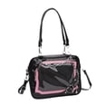 thumbnail image 3 of Bolso de hombro Bolso de mano Regalo Bolso de hombro de gran capacidad de moda Bolso femenino para viajes Desplazamientos Trabajo Citas al aire libre negro rosa, 3 of 8