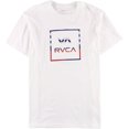 thumbnail image 1 of RVCA Camiseta gráfica estándar para hombre, blanca, mediana RVCA Camiseta gráfica, 1 of 1