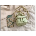 thumbnail image 4 of hirigin Women High Capacity Shoulder Bag, Top Handle Shoulder Strap Bowknot Decoration Zipper Closure Compact Crossbody Bag, 4 of 4