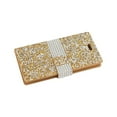 thumbnail image 2 of Iphone 7 Jewelry Rhinestone Wallet Case In Gold, 2 of 4