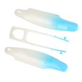 thumbnail image 4 of Key Fob Protective Cover Gradient Color Remote Key Trim Replacement for Cayenne Panamera 911 Taycan Blue White, 4 of 5