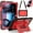 Red, variant on Dteck Case for iPad 11-inch (A16) 2025 11th Gen/iPad 10th Generation 10.9 inch 2022,Shockproof Silicone + PC Case Kickstand Cover with Shoulder Strap for iPad 11th/10th Gen (2025/2022) ,Purple