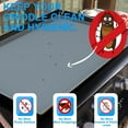 thumbnail image 3 of Silicone Mat for Blackstone Griddle Top, 100% Silicone Protective Mat Cover for Blackstone, Heavy Duty/Non Stick/Reusable Food-grade Silicone Grill Mat Protect Your Griddle from Dirt & Rust, 3 of 5