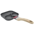 thumbnail image 3 of Sartén antiadherente de aluminio para huevos, para desayuno, para freír tortillas, accesorio de cocina, color negro, 3 of 14