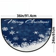 thumbnail image 2 of SIfdSeng Get it Fast Winter Snowflakes Blue Bath Mat Non Soft Microfiber Bathroom Rugs Washable Bathmat Carpet Rug Entryway for Tub Shower Room Floor, 2 of 2