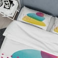 thumbnail image 4 of Designart 'Minimal Spots Balance I' Geometric Duvet Cover Set, 4 of 4