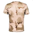 thumbnail image 4 of Zylanna Men's Short Sleeve T-Shirts, Breathable Quick-drying Summer Printed Crew Neck Daily leisure Tops for Men Khaki Size 3XL, 4 of 4