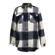 thumbnail image 4 of Puntoco Moda Mujer Plaid Impresión Cardigan Botón Otoño Abrigo Blusa Outwear Camisas Outwear Liquidación Puntoco Puntoco-5102, 4 of 6