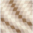 thumbnail image 4 of SAFAVIEH Soho Edna Abstract Wool Area Rug, Sand/Ivory, 3'6" x 5'6", 4 of 6