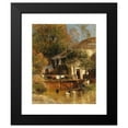thumbnail image 2 of Géza Mészöly 15x18 Black Modern Framed Museum Art Print Titled - Resting by a Mill, 2 of 5