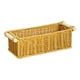 thumbnail image 2 of Cesta tejida versátil organizadora de juguetes rústica con asas de madera decorativa para pan M, 2 of 4