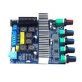 thumbnail image 1 of Amplificador de potencia Bluetooth 5.0 Placa de amplificador de audio digital de 2.1 canales Módulo de amplificador de sonido estéreo DC 12-24V Inevent EL5548-00B, 1 of 6