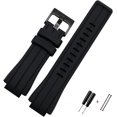 thumbnail image 1 of Correa de reloj goma para Timex WATCH T2N720 T2N721 TW2T76300 deportiva silicona Hebilla acero, 1 of 3