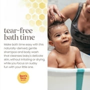 Burts Bees Baby Calming Shampoo and Wash, Lavender Scent, Tear-Free, 21 fl oz