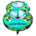 thumbnail image 5 of Airhead BLAST 2 Inflatable Open Top 2-Person Towable Water Tube, Tropical Green, 5 of 6