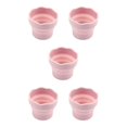 thumbnail image 1 of Sidaley Pink Silicone Foldable Painting Water Cup Bucket Accessories Purpose Multi Type2 NO2, 1 of 1