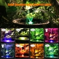 thumbnail image 3 of 3.5W Solar Fountain Pump, Solar Water Pump Floating Fountain with 6 Nozzles and LED Lighting, Solar Aerator Pump with 1500mAh Battery Backup for Bird Bath, Fish Tank, Pond or Garden Decoration, 3 of 9