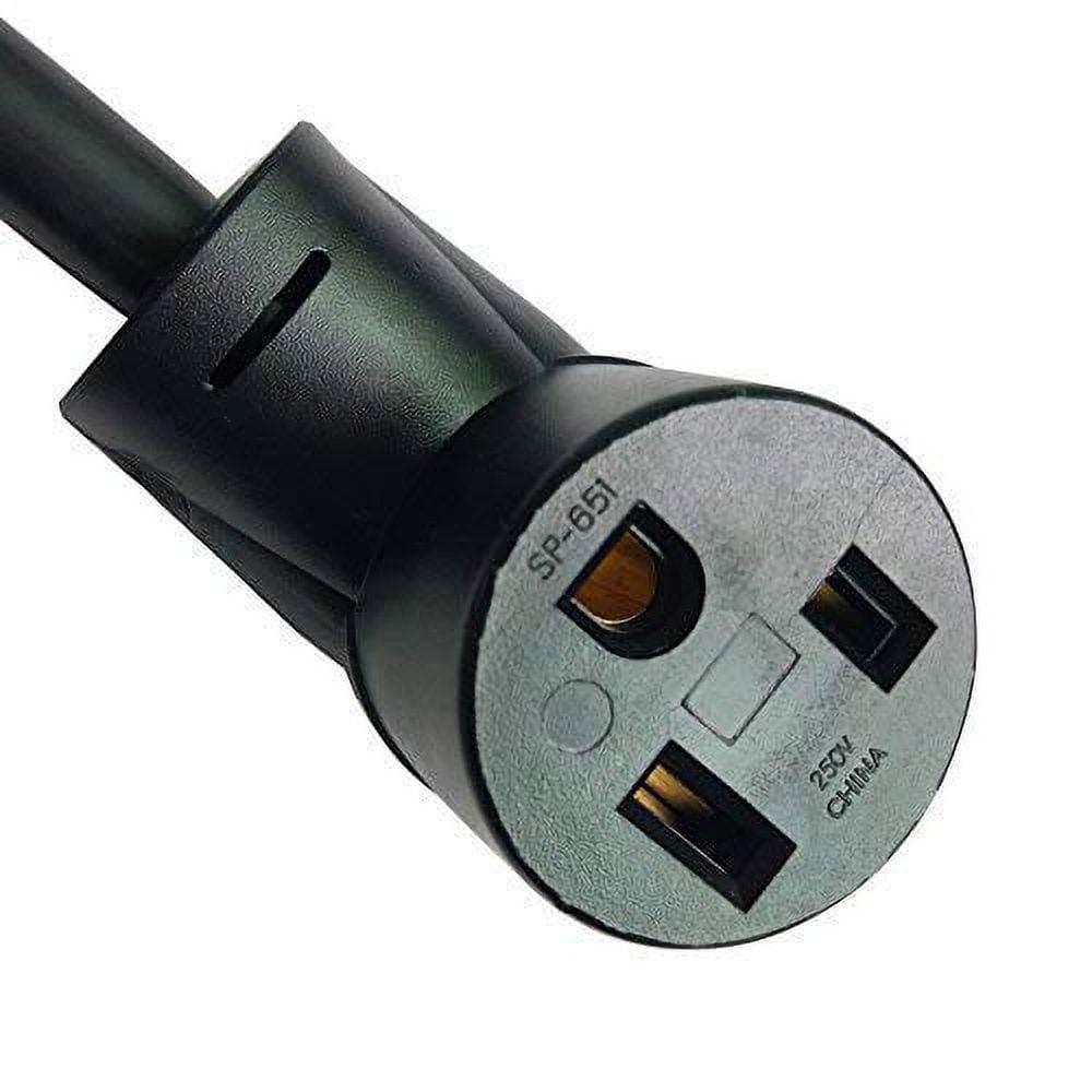 Parkworld 885392 Welding Adapter cord L6-30 Plug 3-Prong 30A Locking Male to 6-50 Receptacle 50 AMP Female