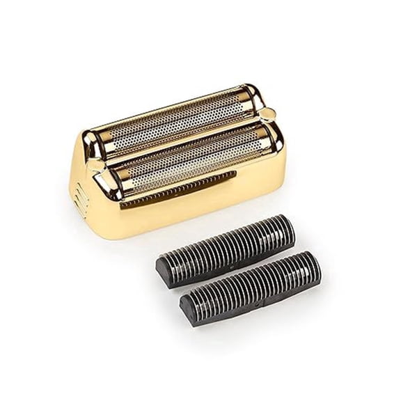 Shaver Replacement Foil and Cutter,Compatible with PRO FXONE Double Foil Stick Shaver,Gold
