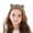 Green, variant on WHEANG Cute Animal Bear Ear Headbands for Women Trendy Soft Plush Bear Ears Non Slip Headbands Party Hair Accessories for Women Daily Makeup Shower Photo Prop Yellow