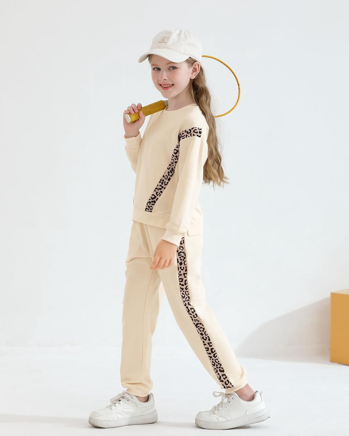 SANMIO Toddler Girl Clothes 2 Piece Outfits Fashion Sweatshirts+Sweatpants Long Sleeve Tracksuit Clothing Set Size 3-8Y