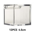 thumbnail image 4 of Inteprter Caja de almacenamiento de recuerdo de cubo de 12 piezas, organizador de cajas para fiesta de boda, organizador a prueba de polvo para Almacenamiento y organización del hogar 4.5 cm, 4 of 6