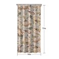 thumbnail image 5 of Fall Pumpkin and Floral Pattern Shower Curtain 36"x72" ,Bathroom Decorative Shower Curtains Set with 12 Hooks,Modern Waterproof Washable Shower Curtain, 5 of 6