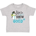 thumbnail image 3 of Inktastic Up to Snow Good with Snowman and Snowflakes Boys or Girls Baby T-Shirt, 3 of 5