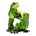 thumbnail image 2 of QualitChoice Exquisite Frog Decoration For Stylish Home Accents Unique Style Home Decoration Couple Frog E 1Set, 2 of 6