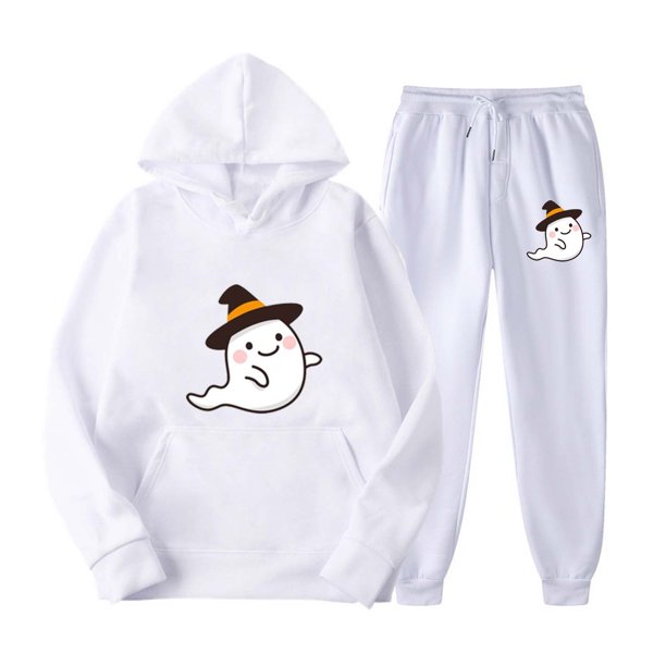 Puntoco Moda Mujer Impresión Deportes Casual Abrigo Pantalones Largos Con Capucha Suéter Tops Pantalones Conjunto De Manga Larga Con Capucha Puntoco Puntoco-7151