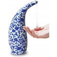 thumbnail image 1 of Dispensador De Jabón Por Inducción, Dispensador De Jabón Automático, Dispensador De Jabón Infrarrojo Sin Contacto A Prueba De Agua, Baño Y Cocina, Porcelana Azul Y Blanca 300 Ml JM, 1 of 5