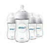 Philips Avent Natural Baby Bottle, Clear, 9 Oz, 4 pack, SCF013/47