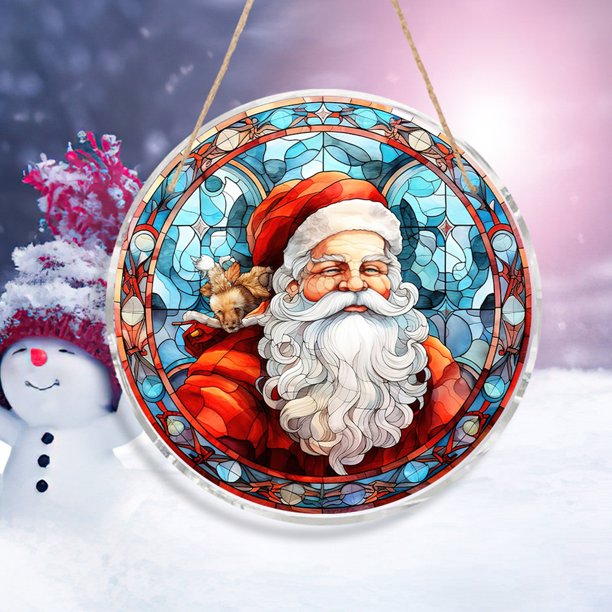 Ganfancp Los Bonitos Carteles Navideños de Resina con Motivos Navideños, Elegantes Imágenes y Decoraciones Festivas, Son Ideales para Añadir Calidez y Alegría a Su Estilo de Decoración Navideña. Liqu