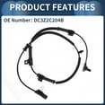 thumbnail image 5 of Unique Bargains ABS Wheel Speed Sensor Front Left Right ABS Sensor Anti-lock Braking System Sensor No.DC3Z2C204B for Ford F-250 F-350 F-450 F-550 Super Duty 2013-2016, 5 of 7