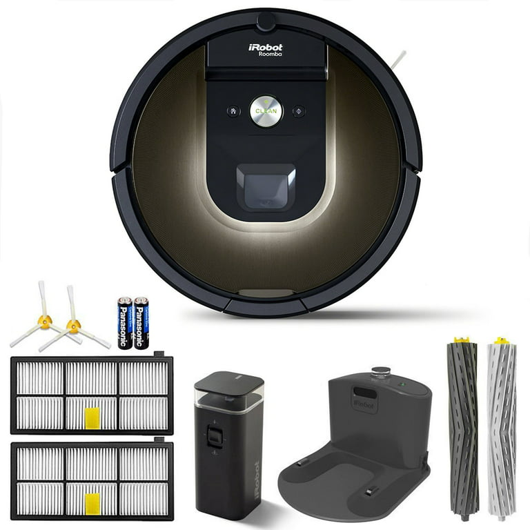 Banquete travesura Reducción de precios Roomba 980 App-Controlled Self-Charging Vacuum with Wi-Fi Connectivity  (Used) - Walmart.com