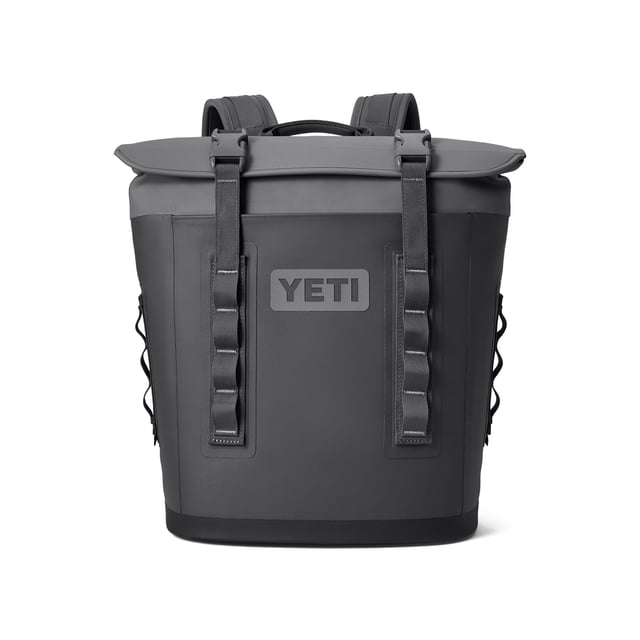 YETI Hopper M12 Mochila Enfriador de lados blandos con acceso MagShield, carbón