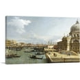 thumbnail image 1 of ARTCANVAS The Entrance To The Grand Canal - Venice Canvas Art Print by Canaletto - Size: 18" x 12" (0.75" Deep), 1 of 9