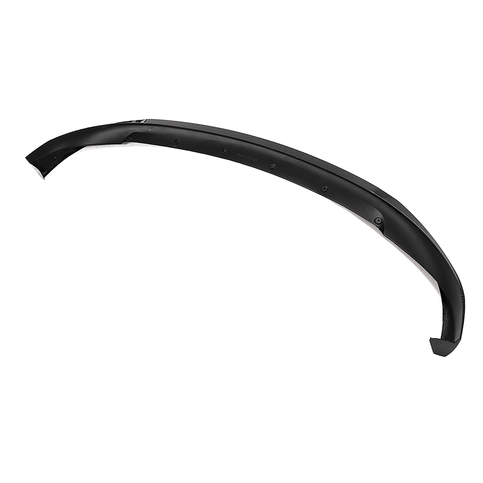 Ikon Motorsports Front Bumper Lip Spoiler for 2020-2025 Tesla Model Y IKON Style Carbon Fiber