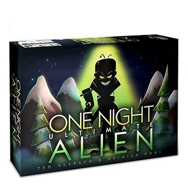 NAOJIE One Night Ultimate Alien - Fun Party Game for Kids & Adults | Hidden Roles & Bluffing,Werewolf,Werewolf Game,Party Games