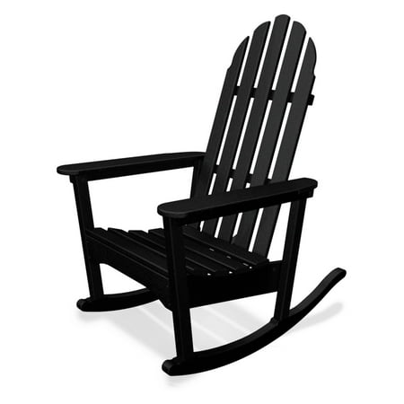 POLYWOOD® Classic Bimini Recycled Plastic Adirondack Rocking Chair