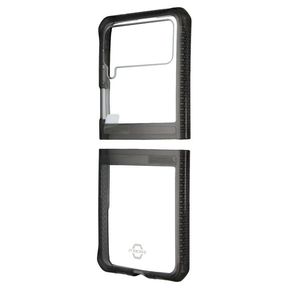 ITSKINS Hybrid Clear Series Case for Samsung Galaxy Z Flip3 - Smoke/Clear