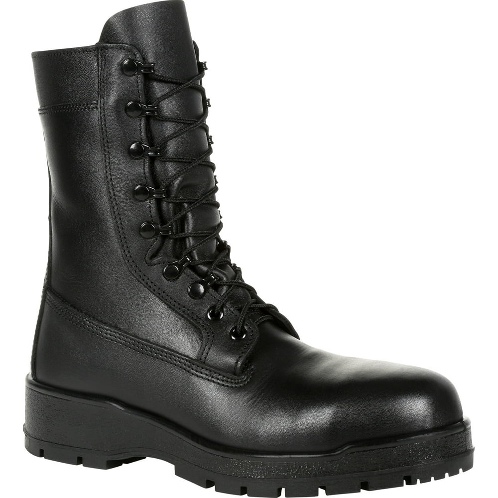 Rocky Navy Inspired 9" Steel Toe Boot Size 13.5(M)