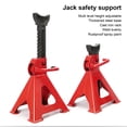 thumbnail image 3 of Jack Stand Support, High Strength Jack Stand Adjustable Lift Accurate Adjustment 2 Set Carbon Steel Manual Self Locking  for RV, 3 of 7
