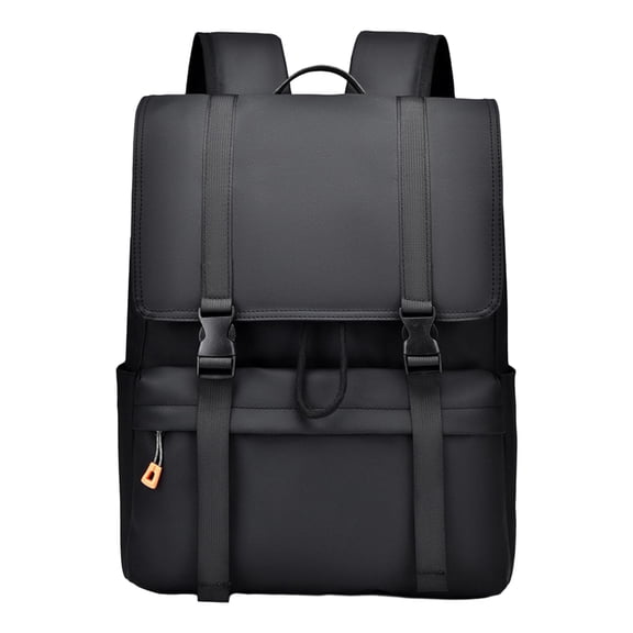 Bunblic Sac à Dos pour Ordinateur Portable Sac de Jour Décontracté Grande Capacité Sac à Livres Imperméable Sac à Dos de Voyage Sac à Dos Oxford pour Homme pour Voyage Travail Bureau Noir