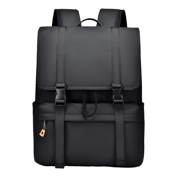 Mochila para portátil con correa ajustable, se adapta a portátiles grandes, resistente al agua y duradera. negro