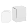 thumbnail image 1 of Boîte de Jeu de Cartes, Contenant Protecteur pour 100 Cartes à Échanger, Support pour Cartes TCG, Blanc, 1 of 8