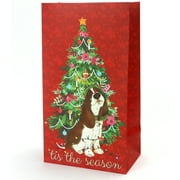 The Pioneer Woman Paper Party Treat Gift Bags, Red Charlie Hound, 6 Count