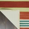 thumbnail image 5 of Nourison Sun N' Shade Indoor/Outdoor Orange 5'3" x 7'5" Area Rug, (5x7), 5 of 9