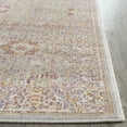 thumbnail image 4 of SAFAVIEH Sevilla Bertrand Border Runner Rug, Silver/Ivory, 2'1" x 8', 4 of 7